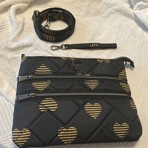 LUG Dazzle Crossbody Bag in hearts of gold